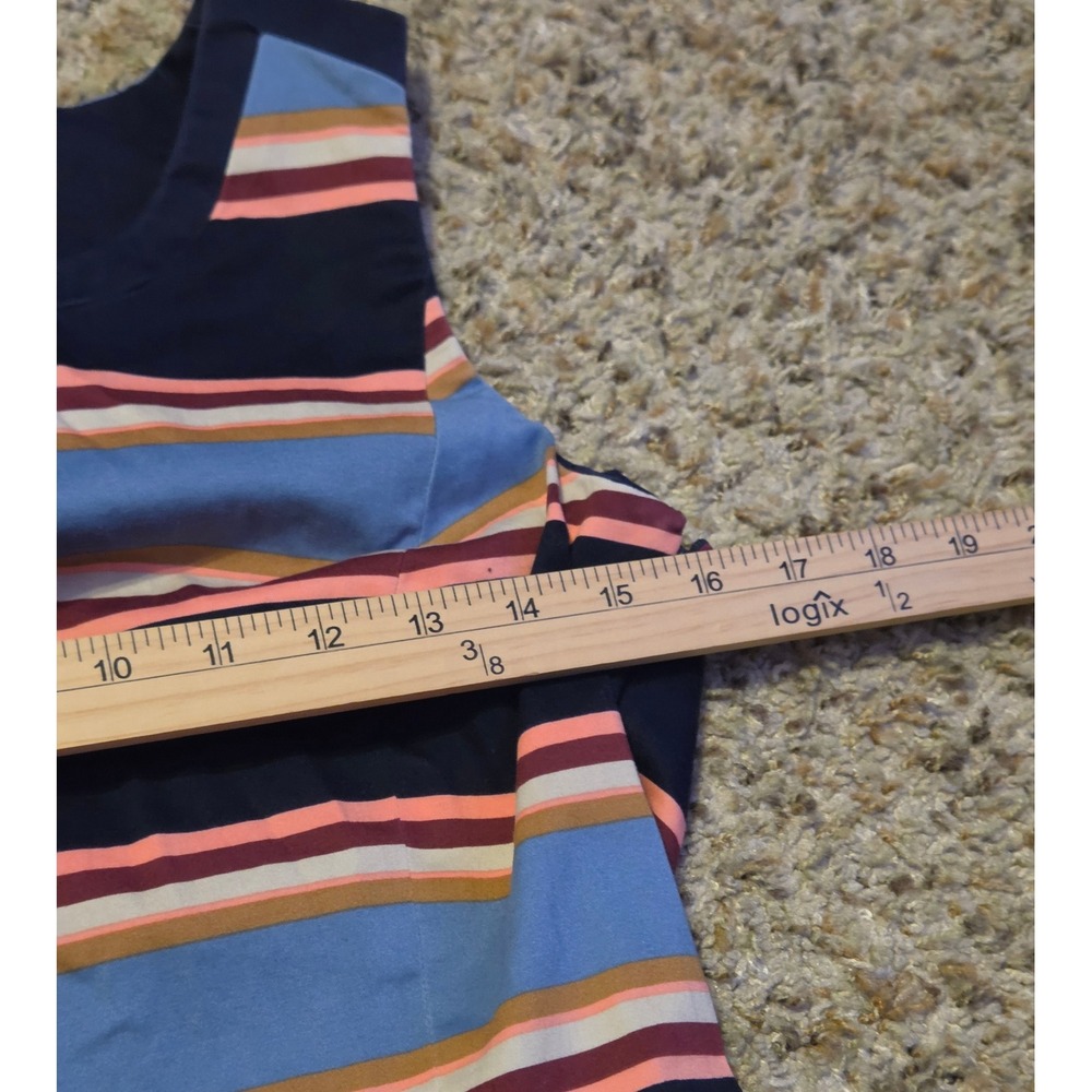 Tommy Hilfiger Sleeveless Striped Dress Women's Size 6 Multicolor - Picture 8 of 9